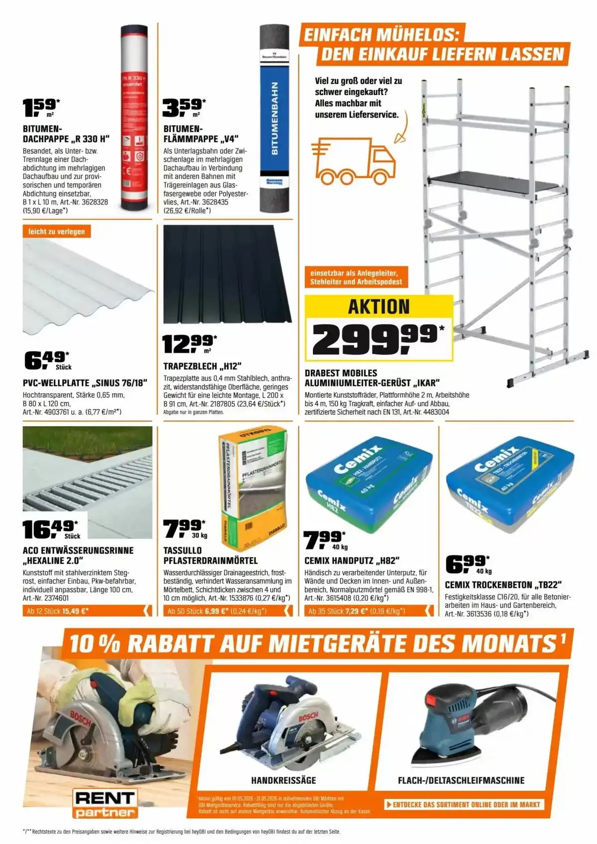 Obi Flugblatt 01.06.2026 Bis 30.06.2026 (Neu) - Seite