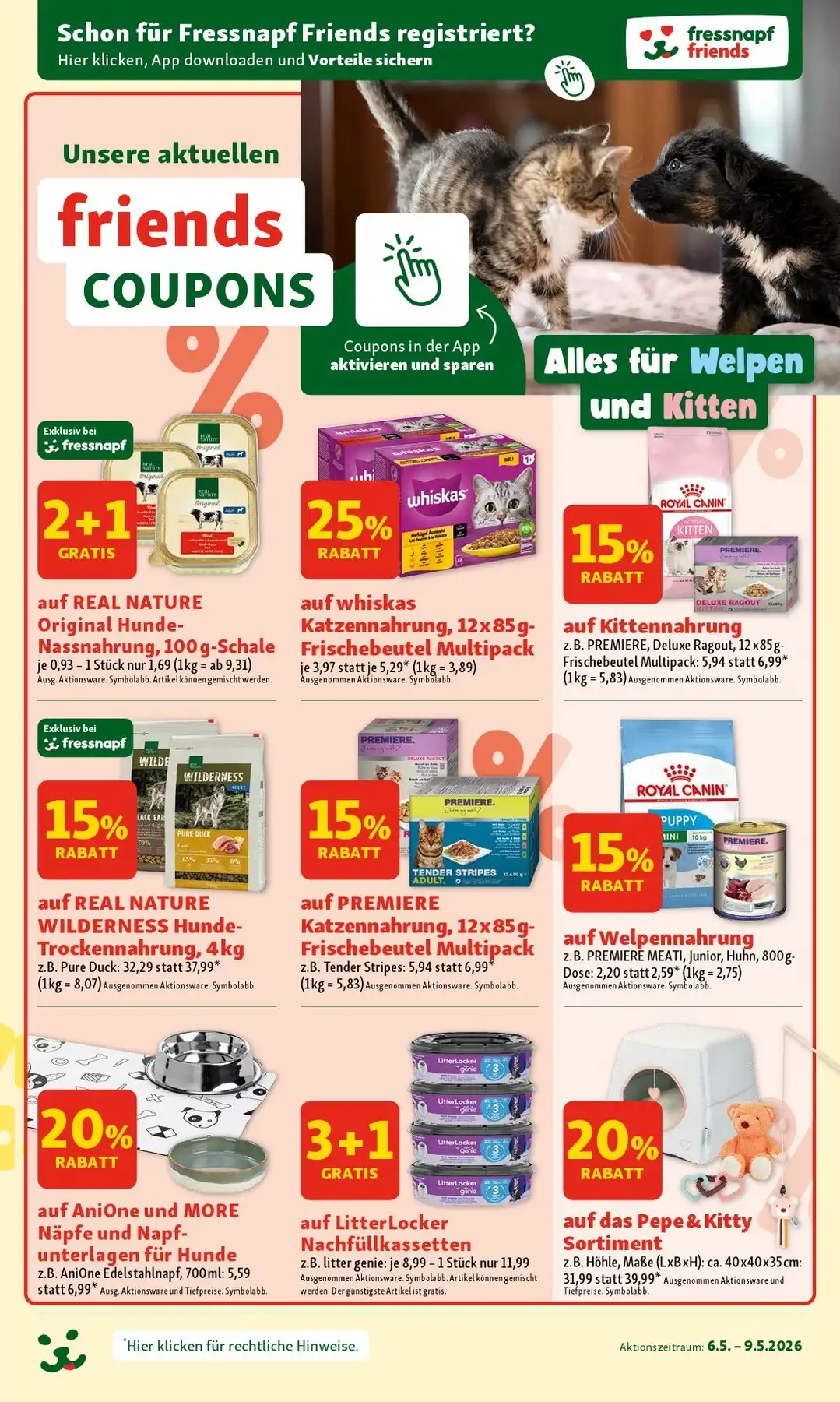Fressnapf Prospekt Ab 06.05.2026 Bis 12.05.2026 - Seite