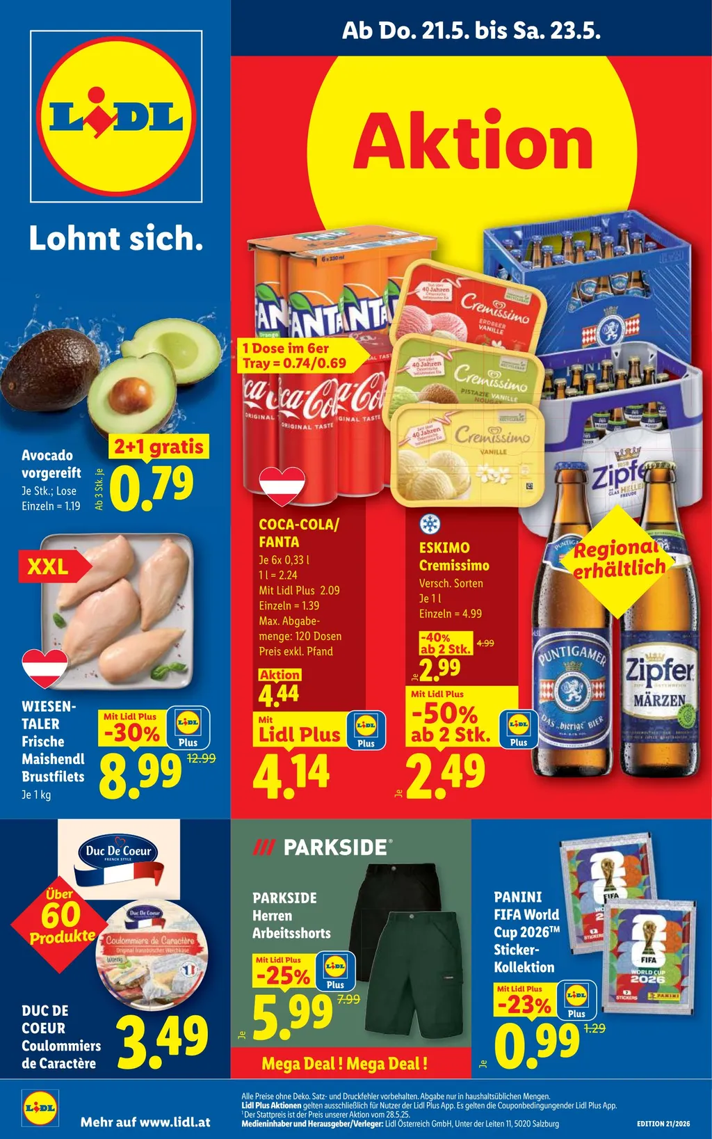 Lidl Flugblatt Ab 21.05.2026 Bis 27.05.2026 - Bild 1 Lidl Flugblatt Ab 21.05.2026 Bis 27.05.2026 - Seite