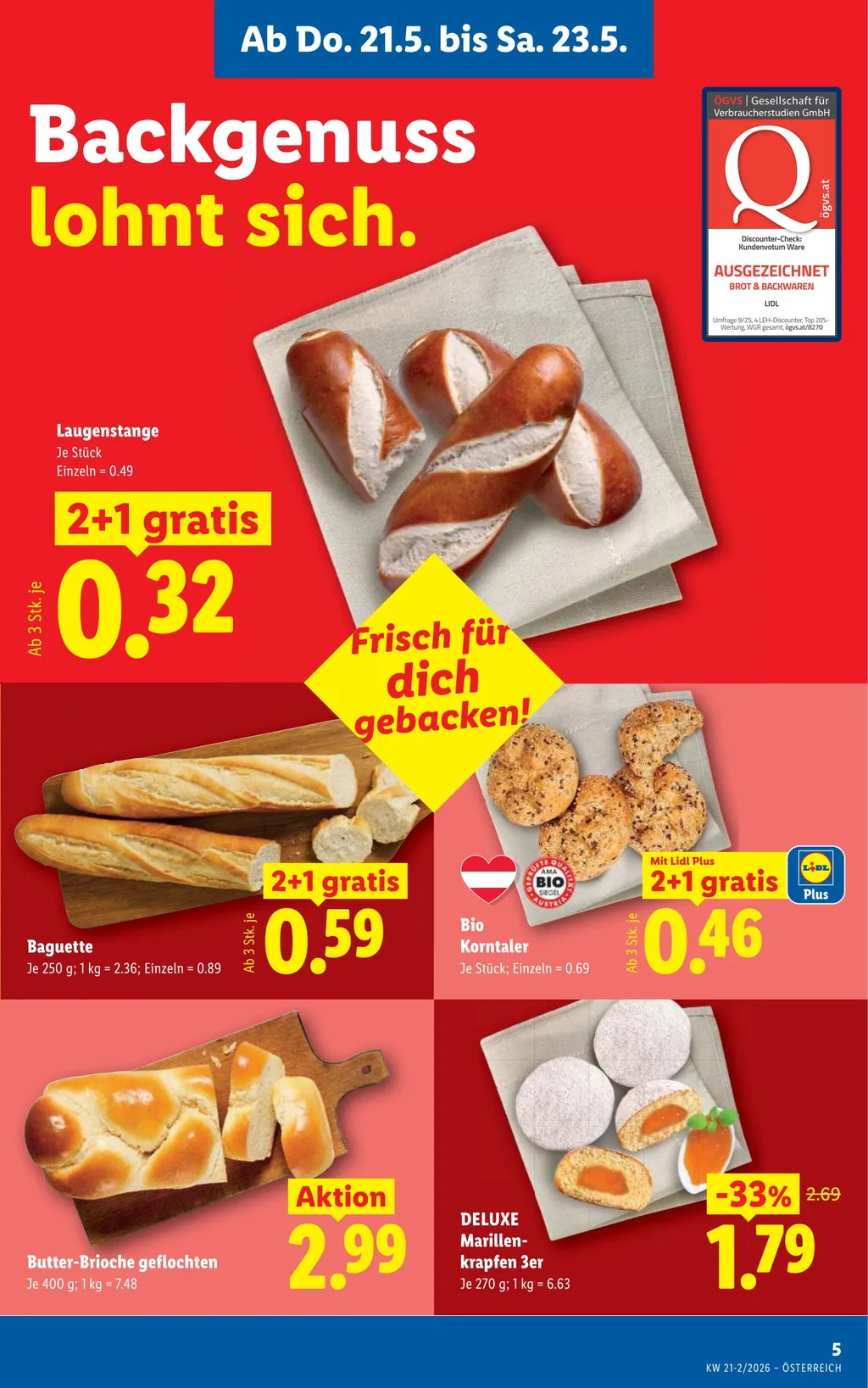 Lidl Flugblatt Ab 21.05.2026 Bis 27.05.2026 - Seite