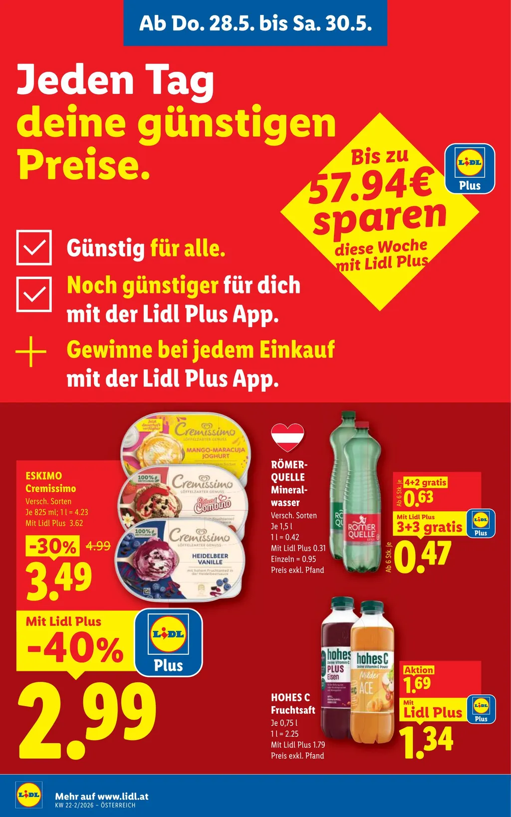 Lidl Flugblatt Ab 28.05.2026 Bis 03.06.2026 Zum Blättern - Bild 2 Lidl Flugblatt Ab 28.05.2026 Bis 03.06.2026 Zum Blättern - Seite