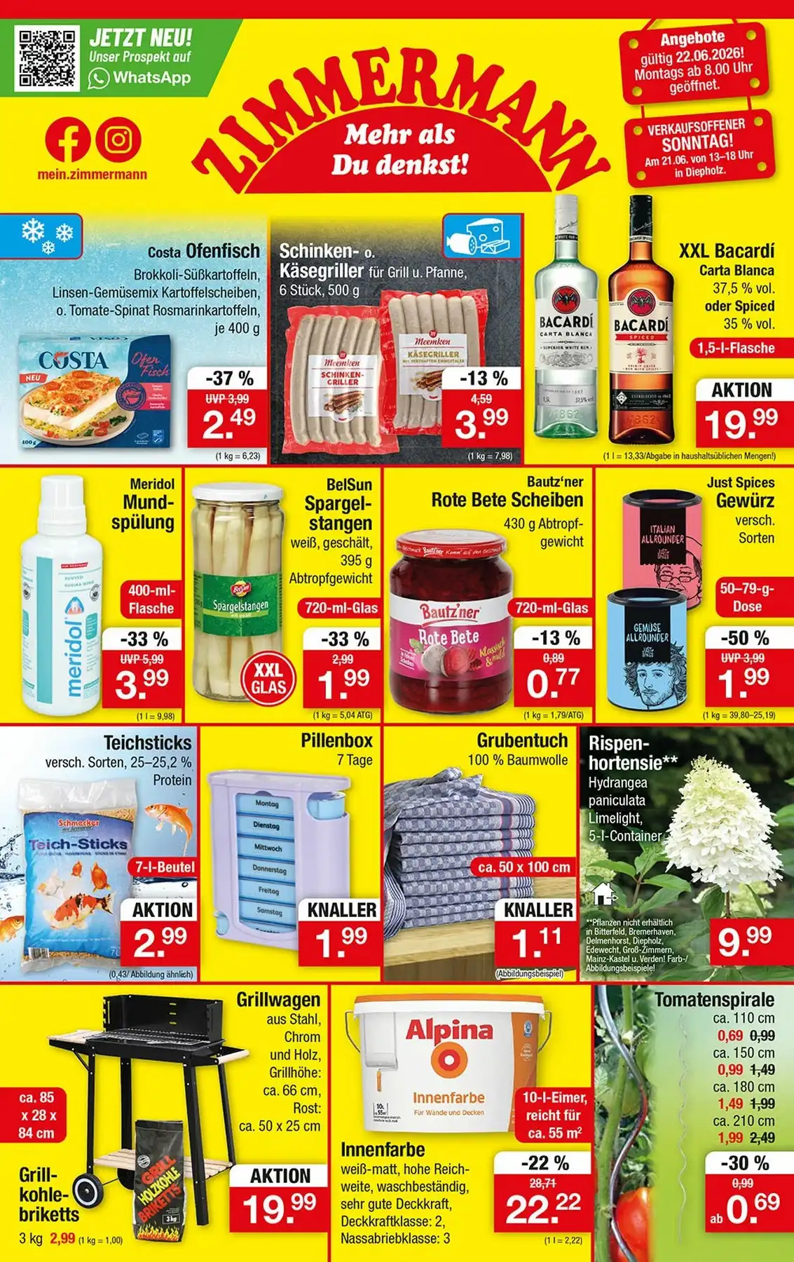 Zimmermann Prospekt Ab 29.06.2026 Bis 04.07.2026 - Bild 1 Ab 15.06.2026