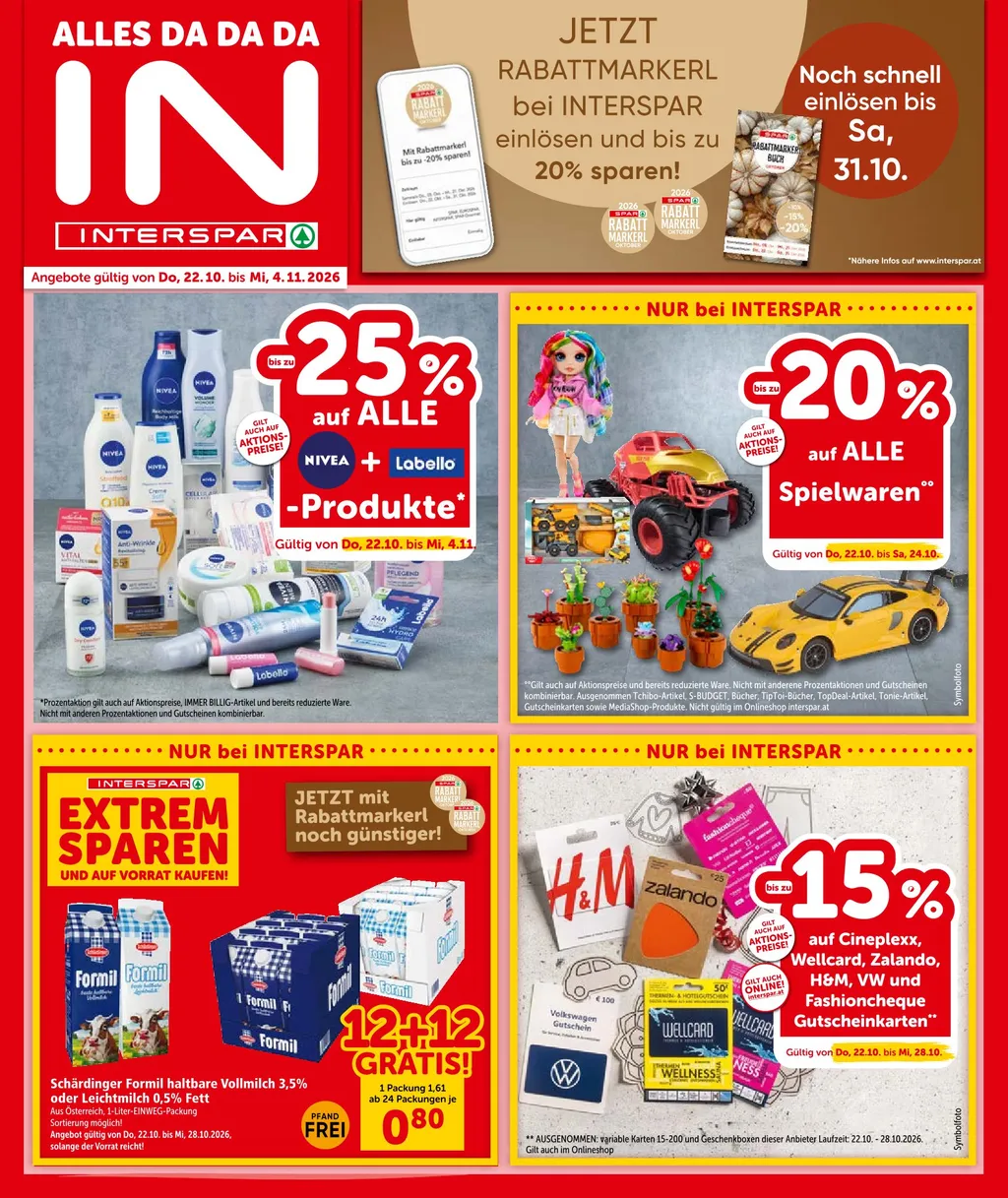 Interspar Flugblatt 22.10.2026 Bis 04.11.2026 - Bild 1 22.10.2026 Halloween